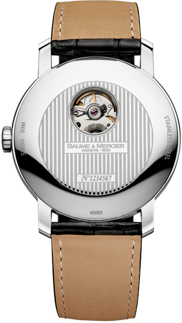 Baume & Mercier Classima Black Dial 42mm Men's Watch 8689