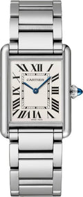Cartier Tank Must Large Model Silver Dial Women's Watch WSTA0052