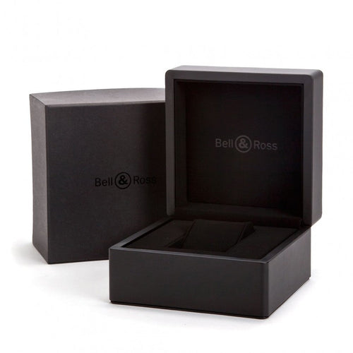Bell & Ross Officer Brown Steel Men's Watch BRG126-BRN-ST/SST
