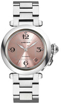 Cartier Pasha Pink Dial Luxury Women's Watch W31075M7