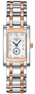 Longines DolceVita White Pearl & Diamond Ladies Watch L5.155.5.88.7