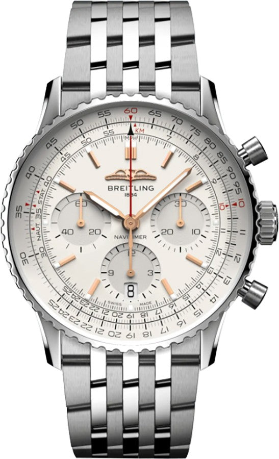 Breitling Navitimer B01 Chronograph 41 Men's Watch AB0139211G1A1