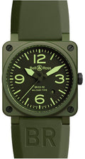 Bell & Ross Aviation Instruments BR0392-CERAM-MIL