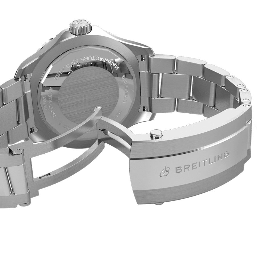 Breitling Superocean Automatic 44 Dark Blue Dial Men's Watch A17376211C1A1