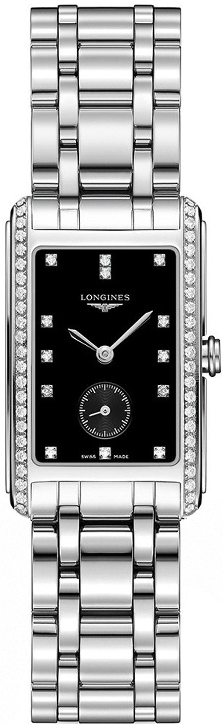 Longines DolceVita Quartz Women's Diamond Watch L5.512.0.57.6