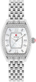 Michele Releve MOP Diamond Steel Women's Watch MWW19B000001