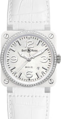 Bell & Ross Aviation Instruments BR0392-WH-C-D/SCA