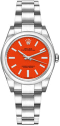 Rolex Oyster Perpetual 31 Coral Red Dial Women's Watch 277200-0008