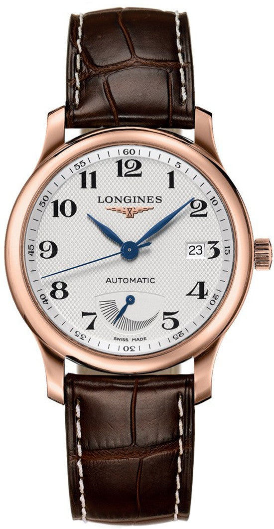 Longines Master Collection Solid 18k Rose Gold Men's Watch L2.708.8.78.3