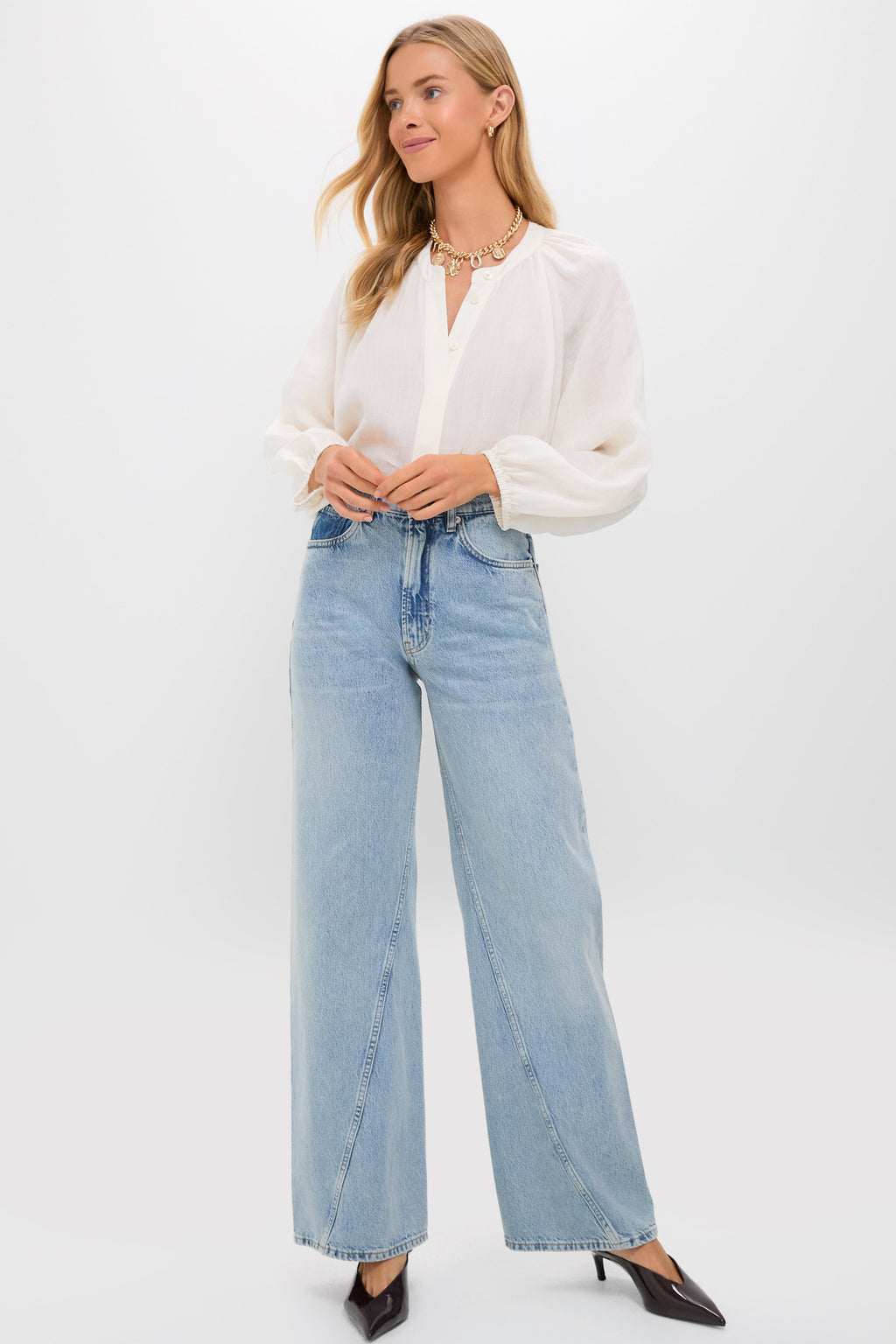 Cream Sawyer Blouse