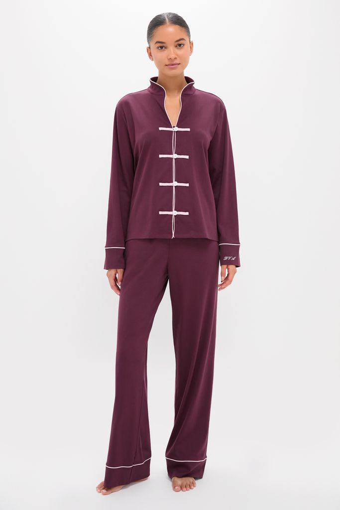 Winetasting Pima Cotton Wilford Women's Pajama Set