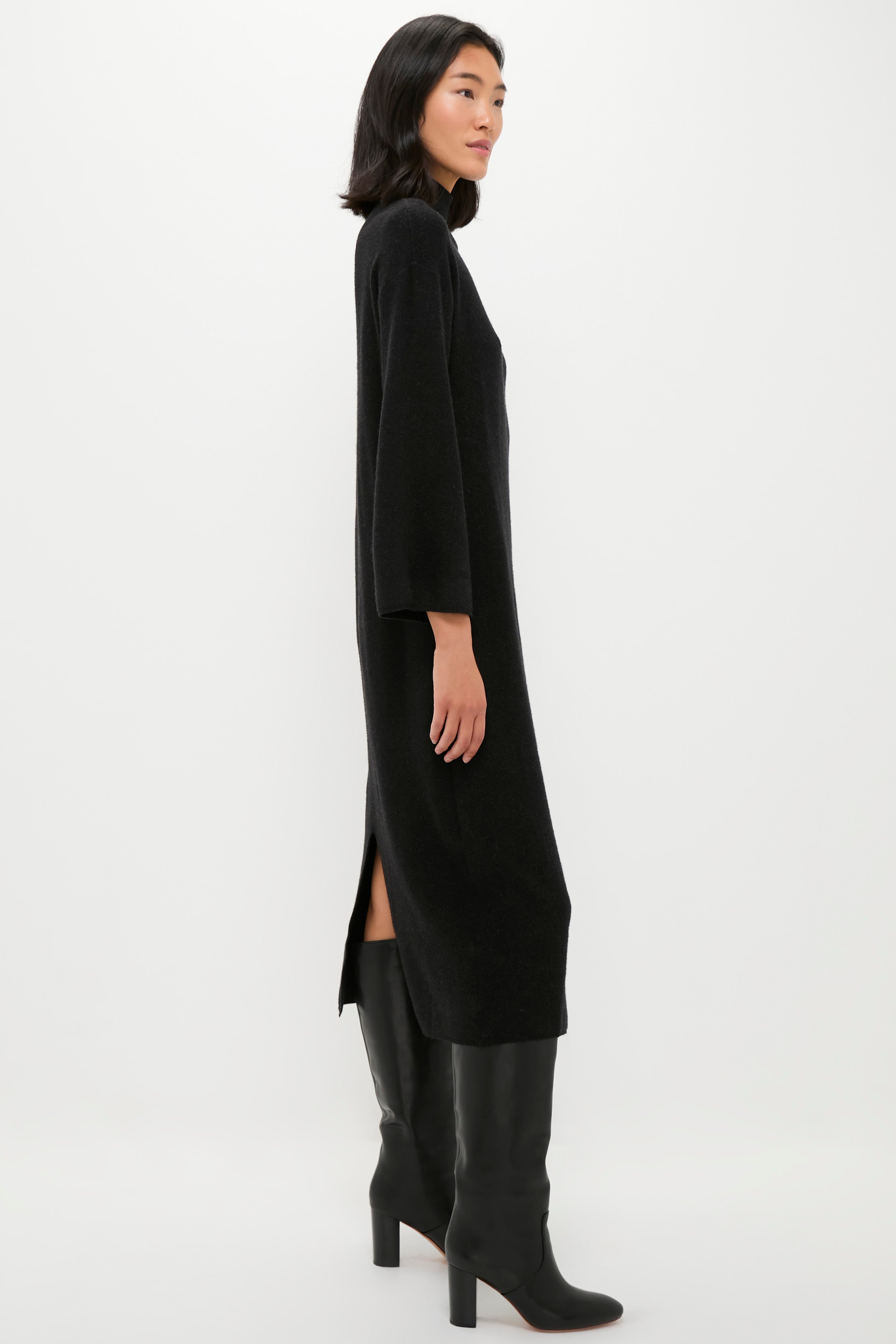 Noir Vivianne Midi Dress