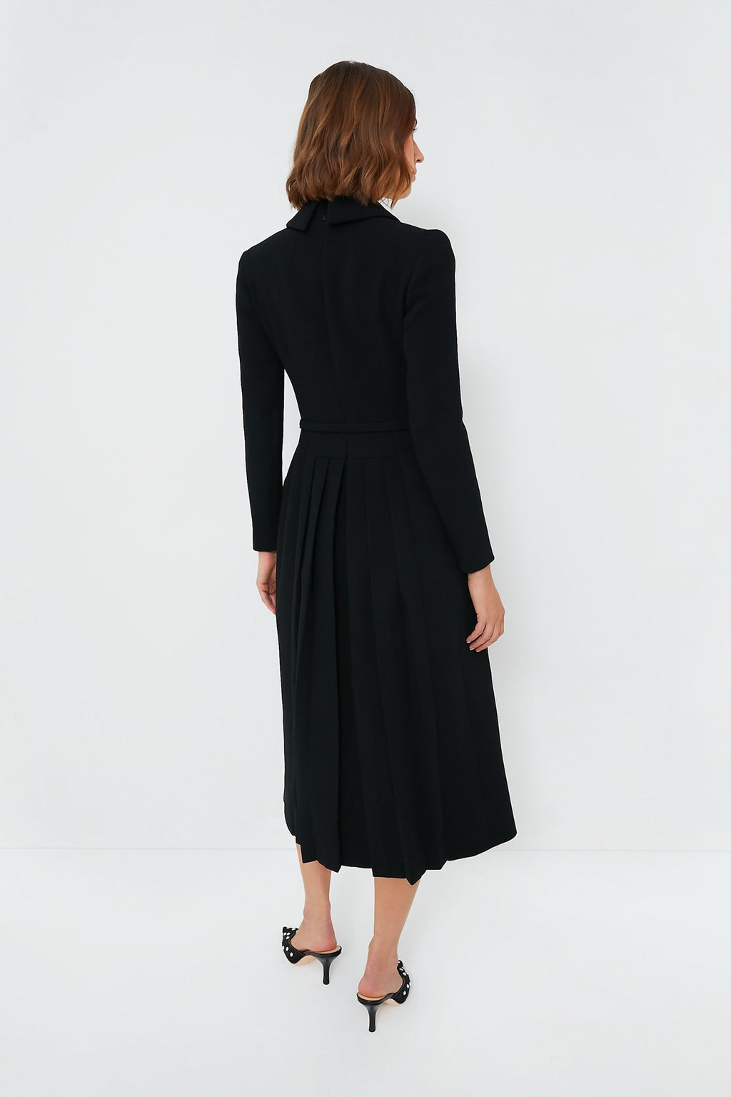 Black Kalonice Midi Dress