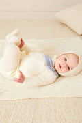 Fair Isle Knitted Set in Cream