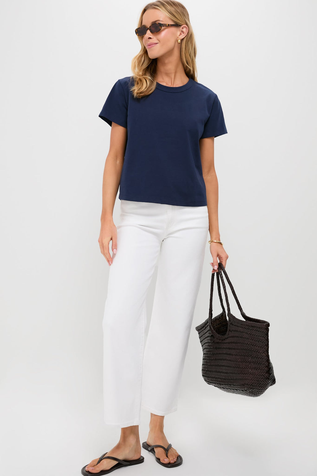 Navy Parker Classic Tee